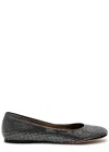 Loewe Toy Strass Goat Skin Ballerinas In Multi