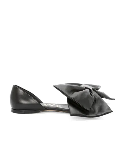 Loewe Toy D'orsay Flat In Lambskin In Black