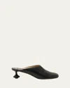 Loewe Women Toy Leather Mules In Black