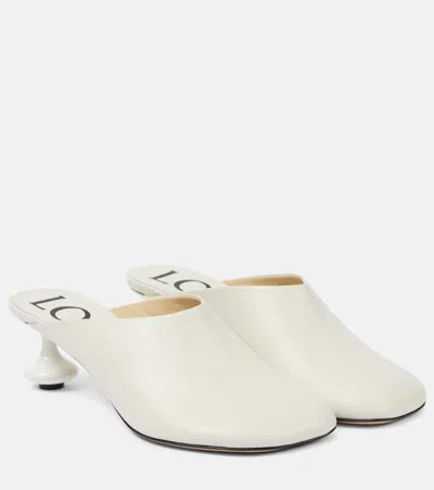 LOEWE TOY LEATHER MULES