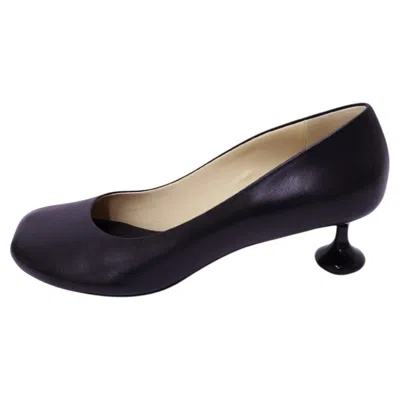 Pre-owned Loewe Toy Leather Pumps In Black - Eu 39