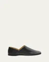 Loewe Toy Smooth-leather Slippers In Black