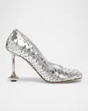 LOEWE TOY METALLIC PYTHON PUMPS