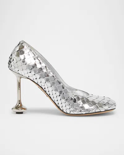 LOEWE TOY METALLIC PYTHON PUMPS