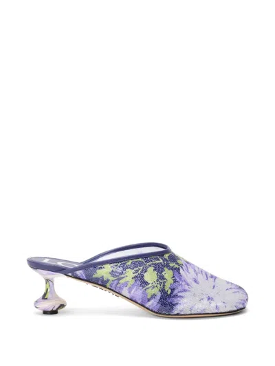 Loewe Toy Mules In Multi