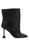 Loewe Toy Panta Stiletto Ankle Boots In Black