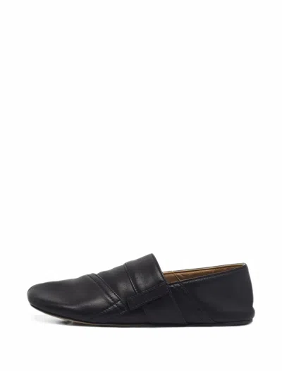 Pre-owned Loewe Toy Pocket Ballet Flats In Black