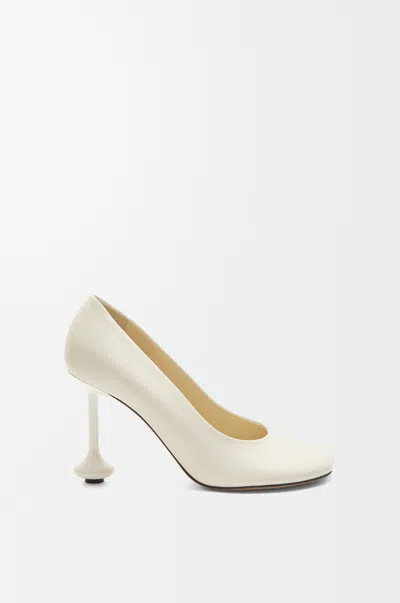 Loewe 90mm Toy Leather Pumps In White
