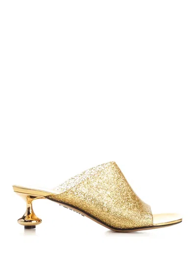 Loewe Toy Sandals Gold