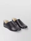 Loewe Pointed Toe Black Sandals In Goat Leather In Black
