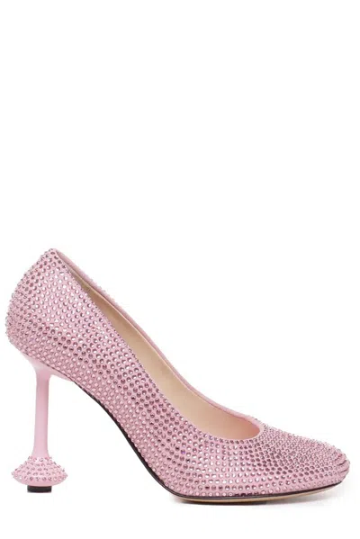 Loewe Toy 皮质高跟鞋 In Pink