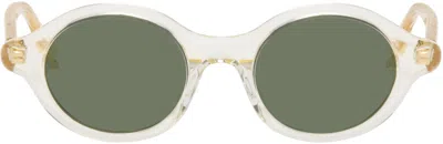 Loewe Transparent Epsilon Slim Sunglasses In Multi