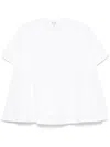 Loewe Women Anagram-embroidered Trapeze T-shirt In White