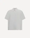 Loewe Women Trapeze Crop Shirt In White