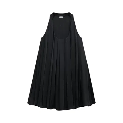 Pre-owned Loewe Trapeze Dress 'black' | Women's Size 36