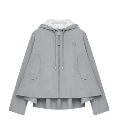 LOEWE TRAPEZE HOODED JACKET