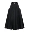 Loewe Mini Abito In Raso Nero Donna In Black