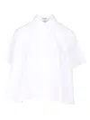 Loewe Trapeze Shirt T-shirt White In White