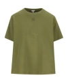 Loewe Cotton-blend Top In Green