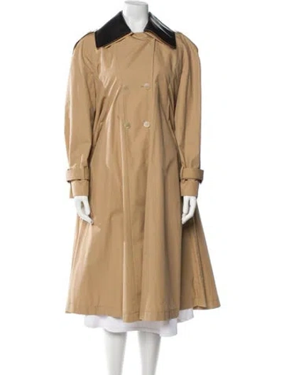 Pre-owned Loewe Trench Coat In Neutral