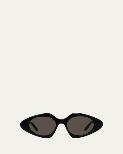 Loewe Triangle Slim 50mm Geometric Sunglasses In Neutral