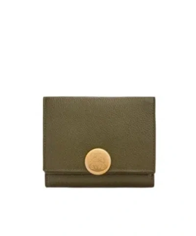 Loewe Tri-fold Wallet In Purple