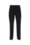 Loewe Pantalone In Misto Lana Nera Uomo