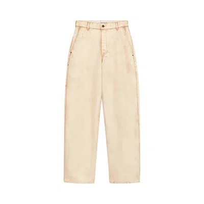 Pre-owned Loewe Trousers 'beige' | Tan | Men's Size 54 In Brown