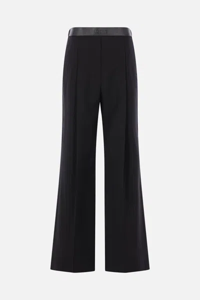 Loewe Trousers In Black