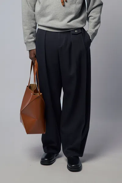 Loewe Trousers In Black