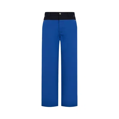 Pre-owned Loewe Trousers 'blue/navy' | Men's Size 50