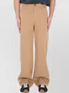 Loewe Cotton Carpenter Trousers In Orange