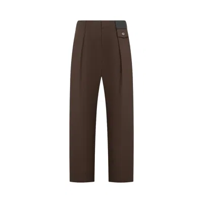 Pre-owned Loewe Trousers 'dark Brown/brown' | Men's Size 52