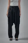 Loewe Trousers In Stretch Viscose In Black