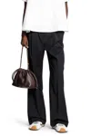Loewe Trousers In Wool In White