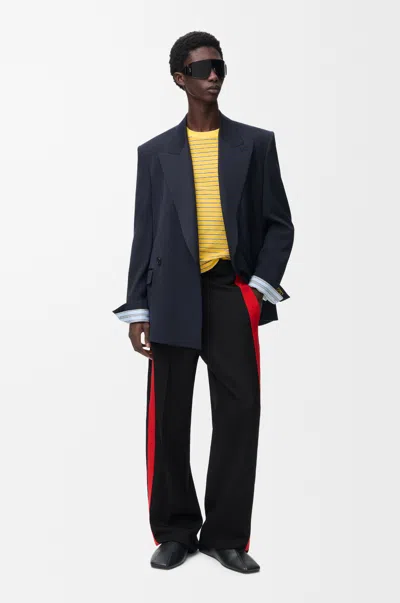 Loewe Trousers In Wool Blend Size: 50 For Man In Multi