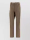 Loewe Trousers Made From Cotton And Silk In Brown