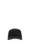 Loewe Logo-embroidered Five-panel Cap In Blue