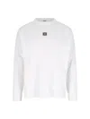 Loewe Oversized Long Sleeve T-shirt In White