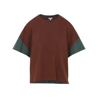 Loewe Tshirt In Brown