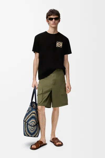 Loewe Relaxed Fit T-shirt In Cotton Size: 4xl For Man In Multi
