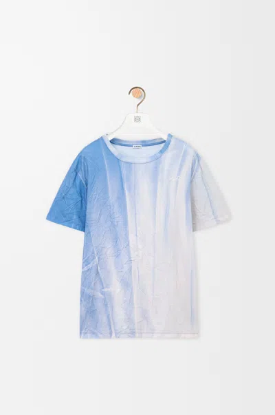 Loewe T-shirt In Technical Cotton Size:m For Woman In Multi