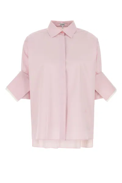 Loewe Turn-up Shirt-36f Nd  Female