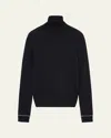 Loewe Turtleneck Wool Sweater In Multi