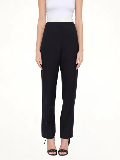 Loewe Tuxedo Trousers In Black