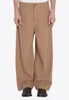 Loewe Men Cotton Carpenter Trousers