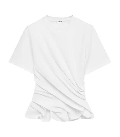 LOEWE TWIST-DETAIL T-SHIRT
