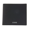 Loewe Two-compartment Wallet In Supple Grained Calf Leather. In Black