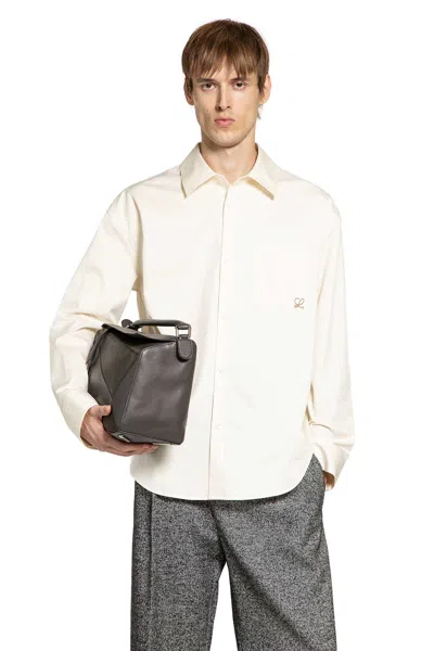 LOEWE TWO-TONE ANAGRAM SHIRT