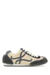 Loewe Two-tone Shearling Ballet Runner 2.0 Sneakers In Multi